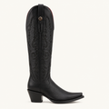 Bota Alta Negra Remaches Obsidiana — Esja Boots