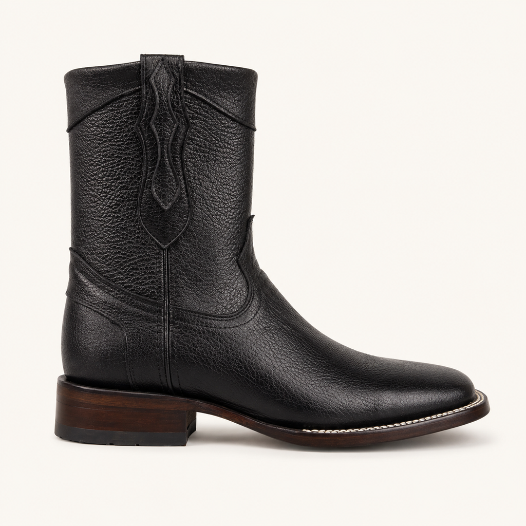 Dilan Black Bulldog Work Boot — JW Ranch