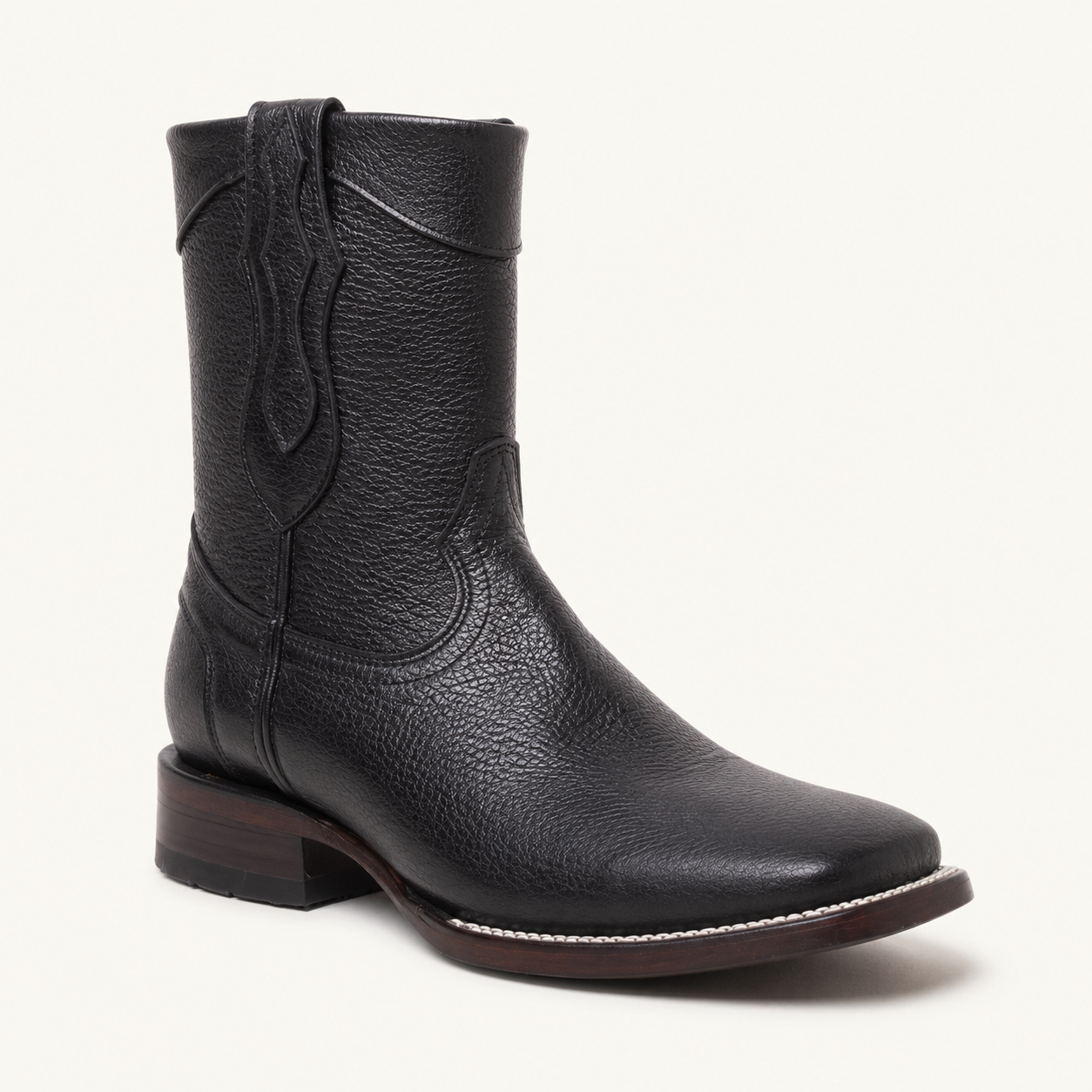 Dilan Black Bulldog Work Boot — JW Ranch