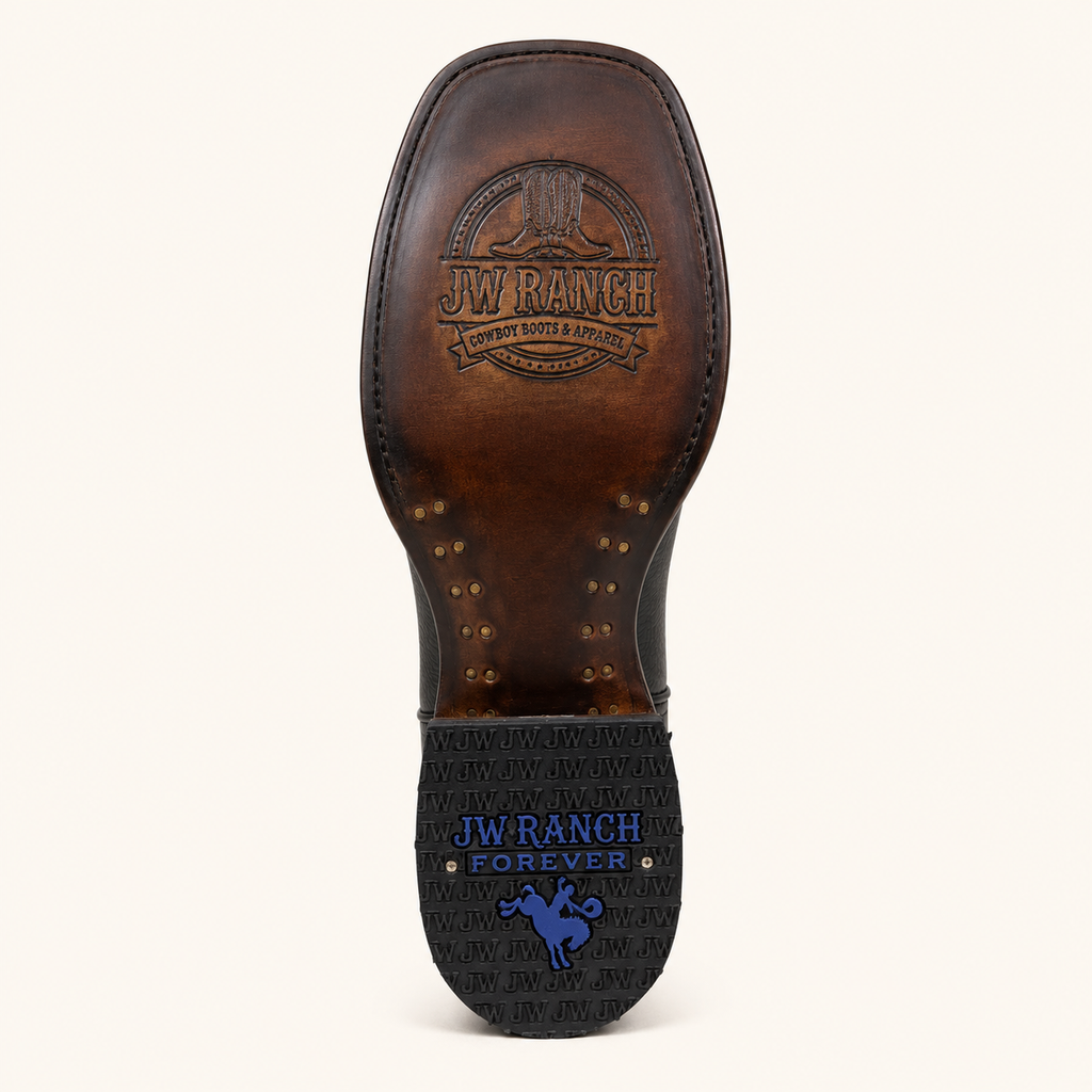 Dilan Black Bulldog Work Boot — JW Ranch