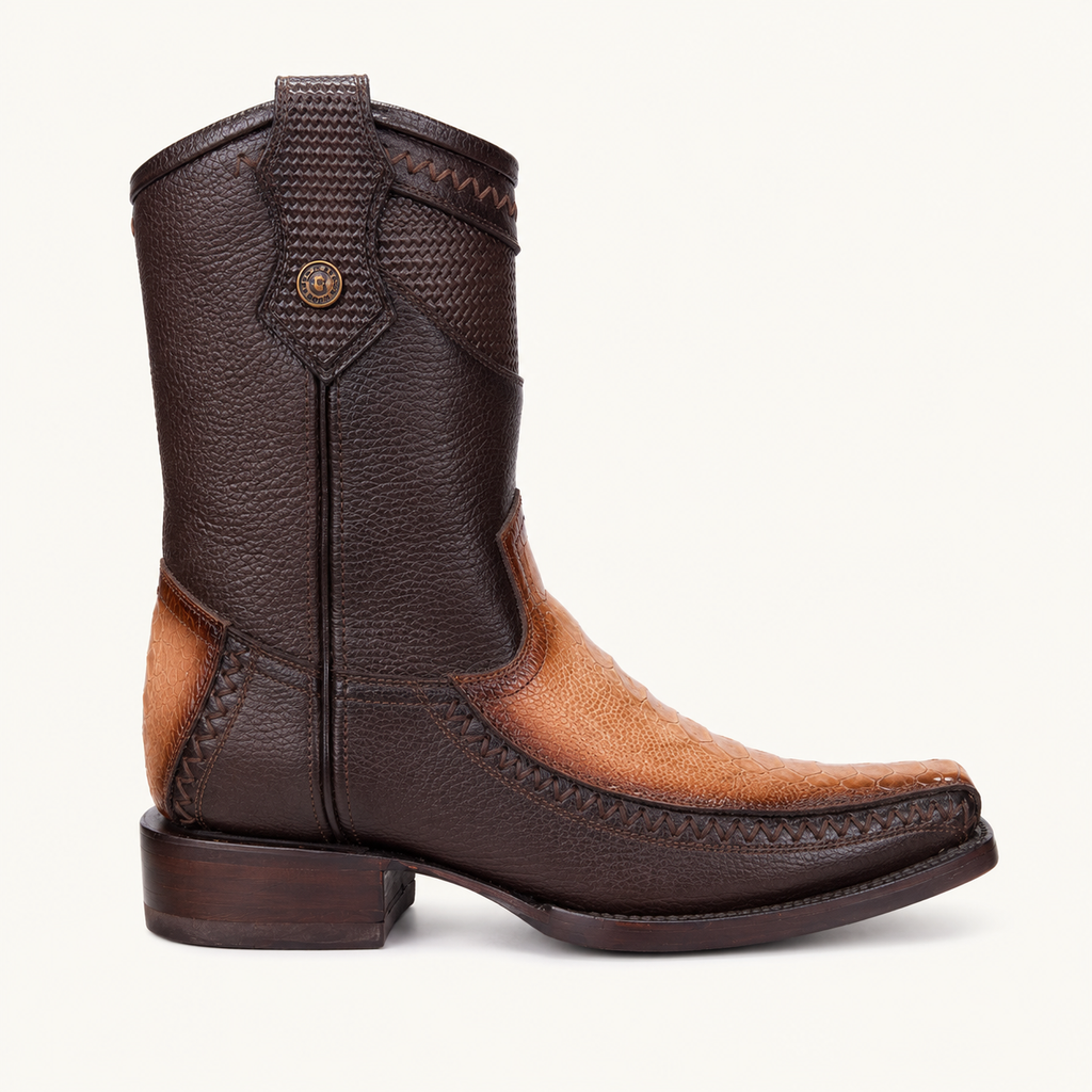 Bota Pata de Avestruz Coñac Sabana — Cabrera