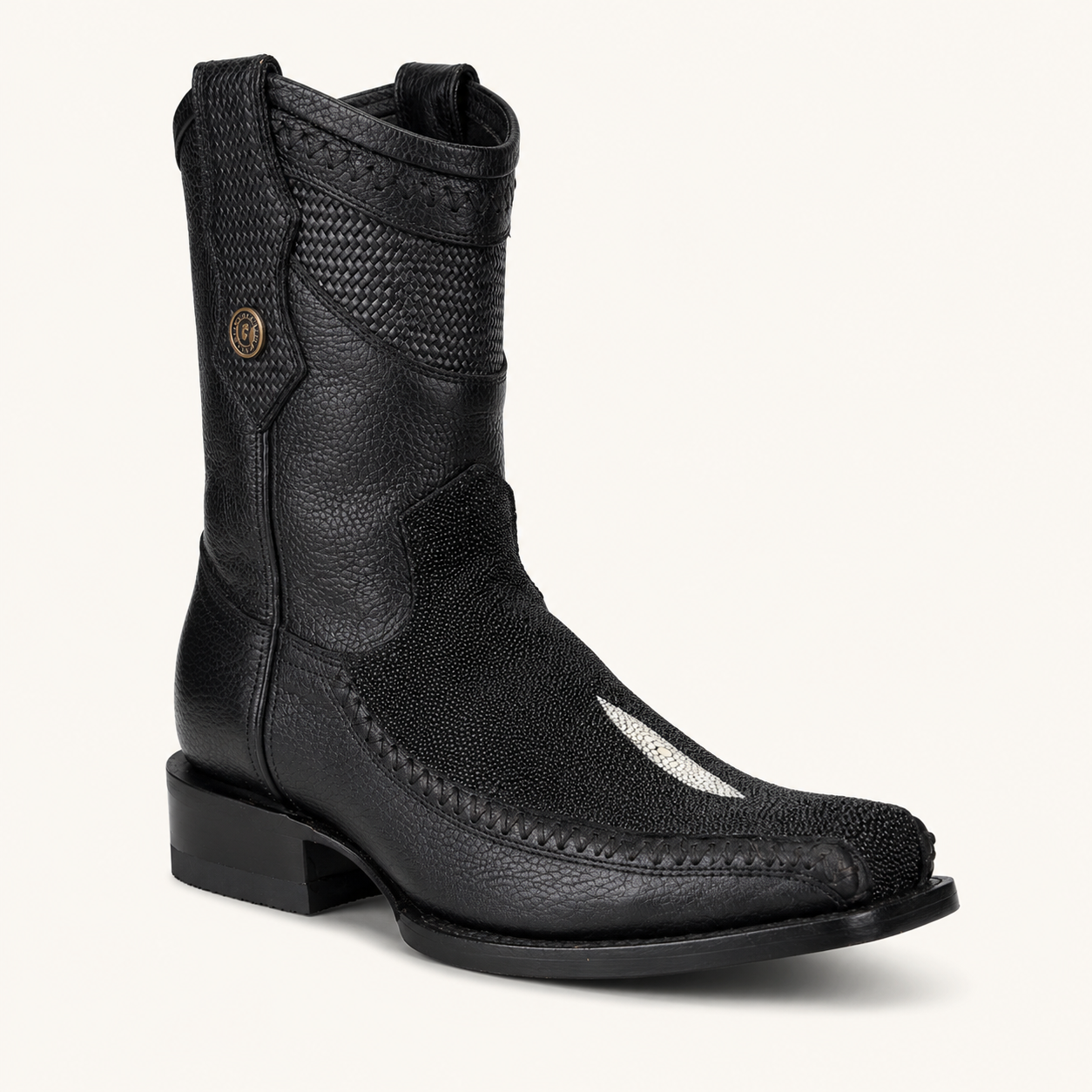 Bota Mantarraya Negra Perla Negra — Cabrera