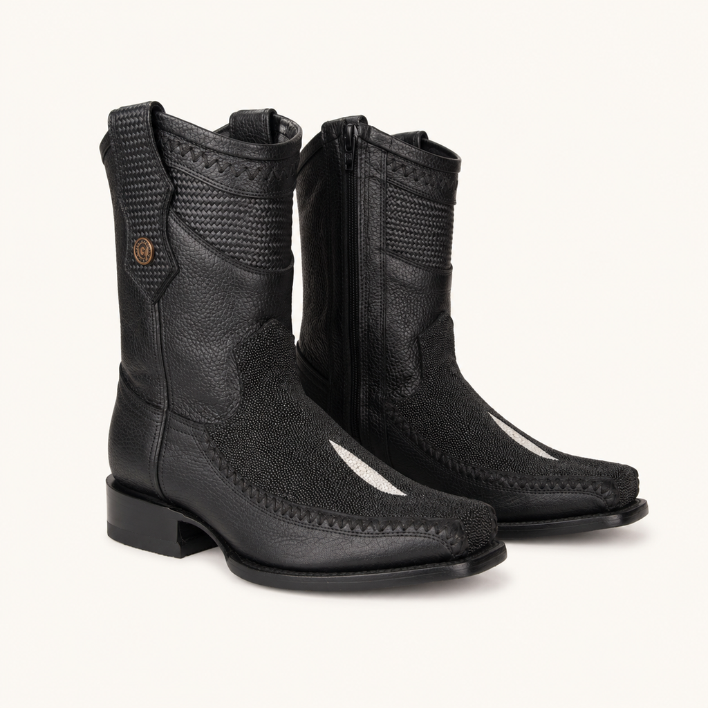 Bota Mantarraya Negra Perla Negra — Cabrera