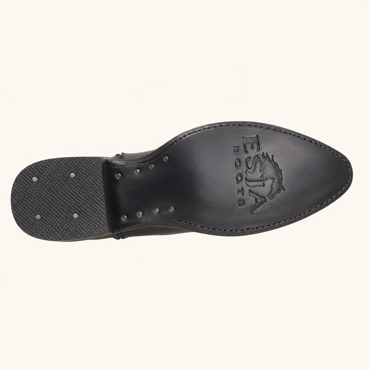 Total Black Extra High Crimson Boot — Esja Boots