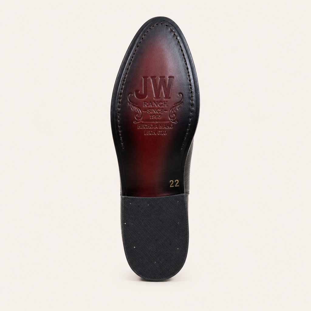 Black Wine Flotter Ankle Boot — JW Ranch