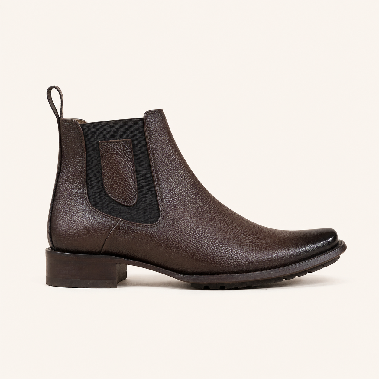 Half Boot Flotter Chocolate Sidewalk - JW Ranch