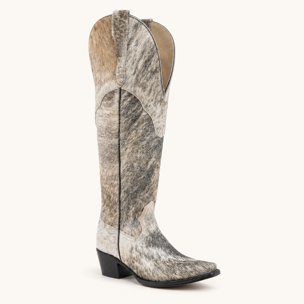 Leona Extra Tall Cowhide Boot — Forajidas