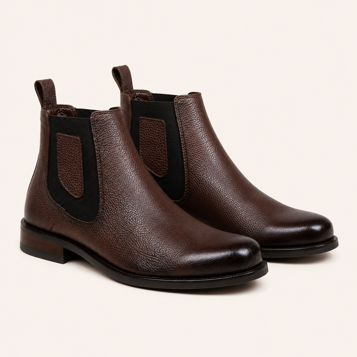 Botín Piel de Venado Chocolate Montura — JW Ranch