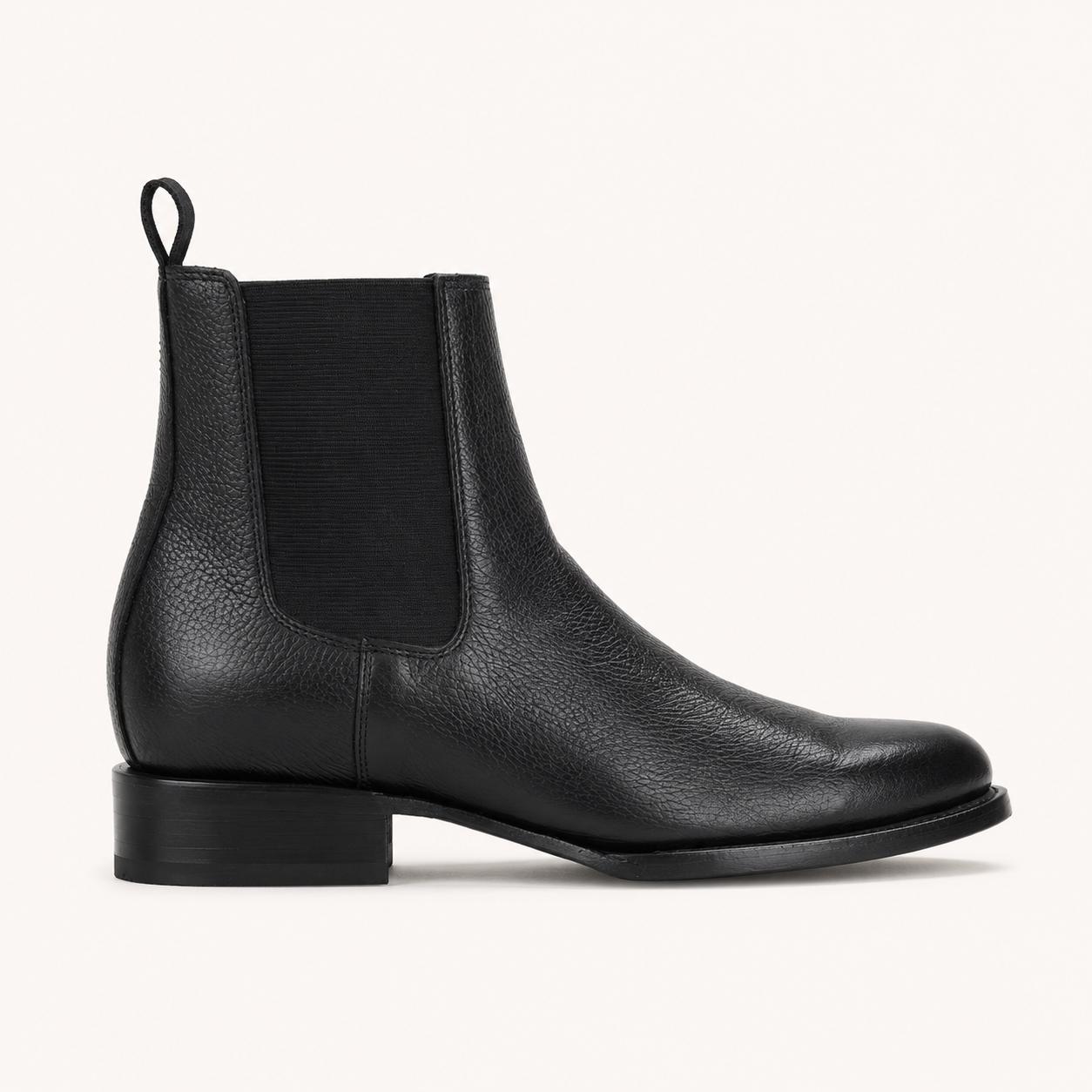 Botín Piel Flotter Negro Obsidiana — Cruzalta
