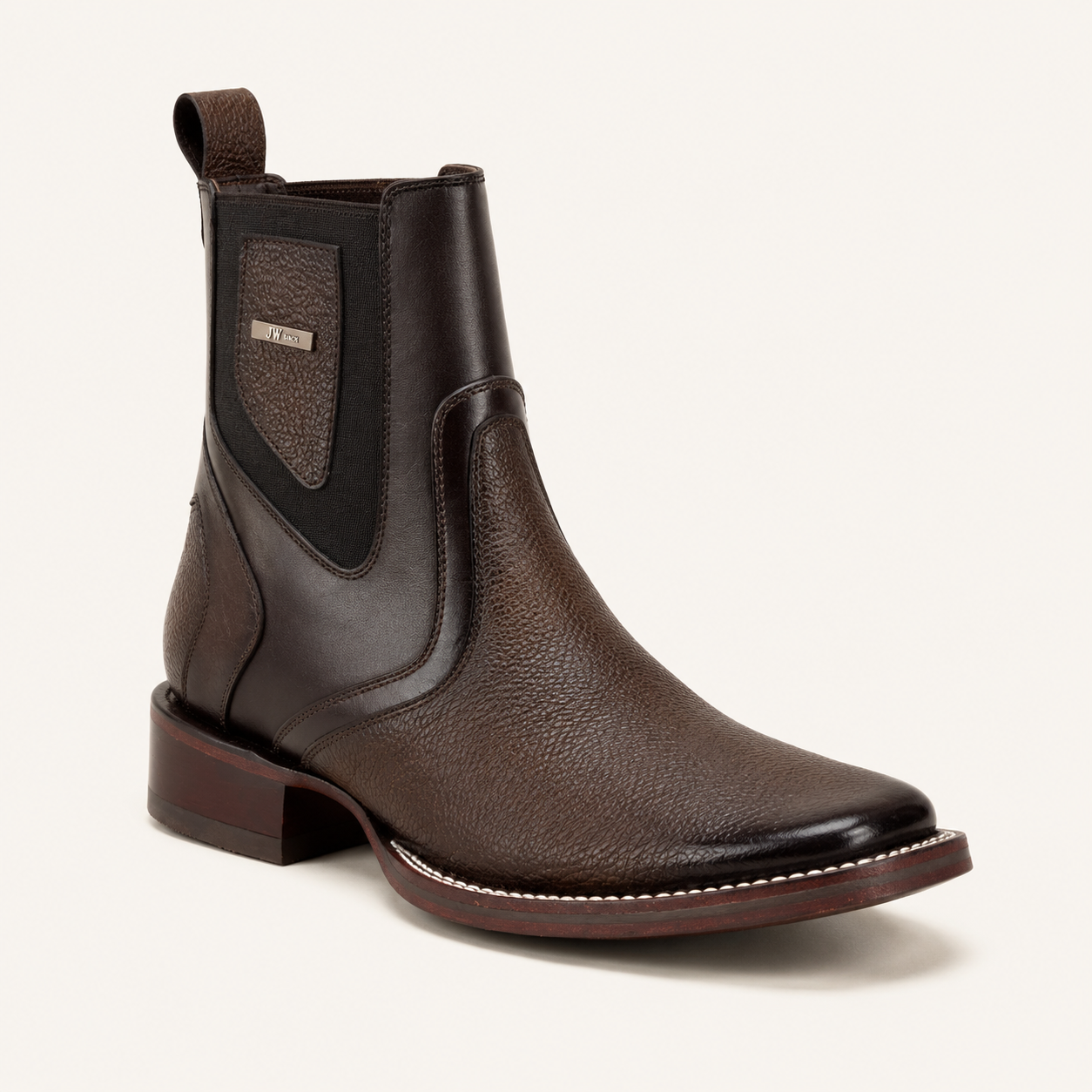 Capataz Chocolate Calfskin Boot — JW Ranch