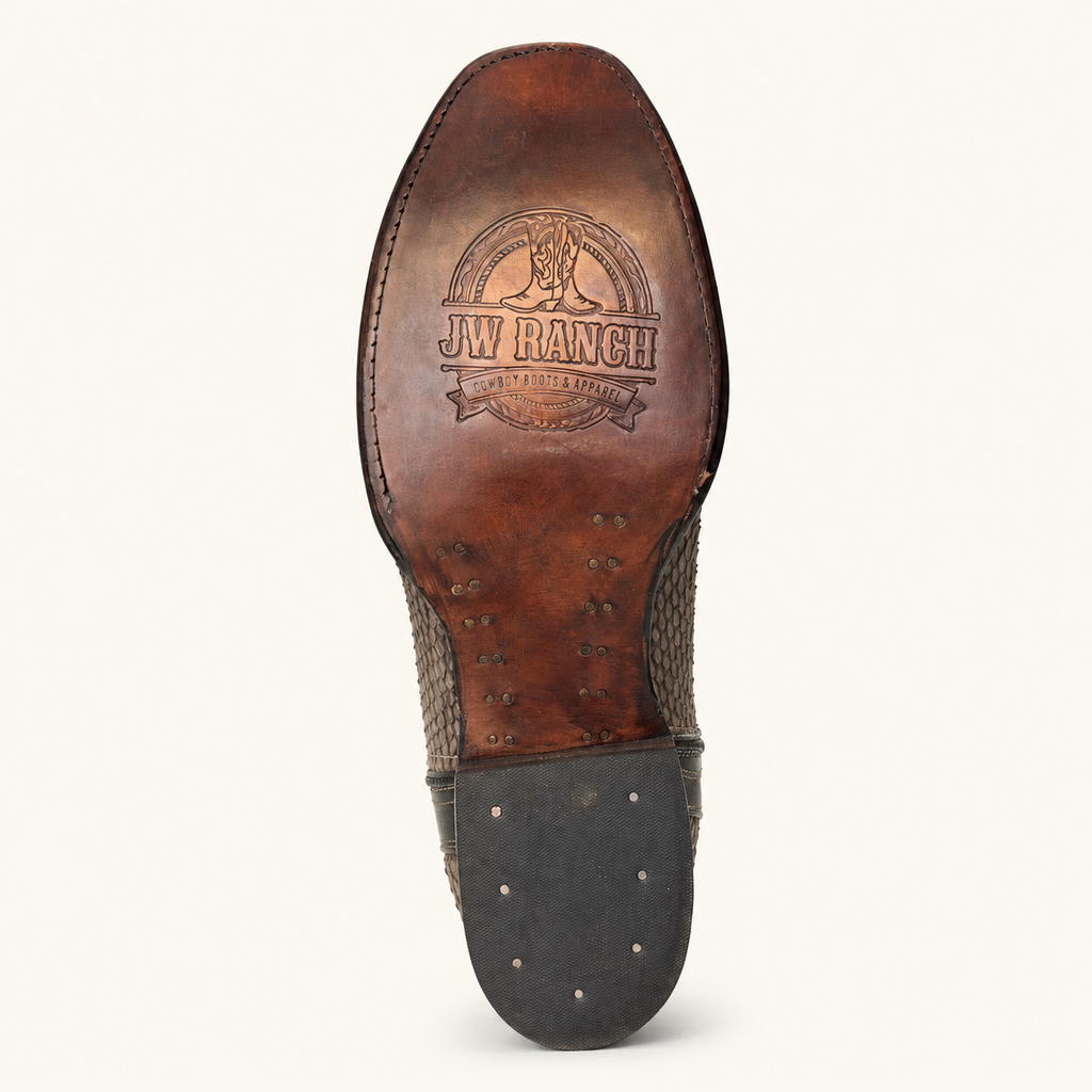 Bota Pitón Gris Forastero — JW Ranch