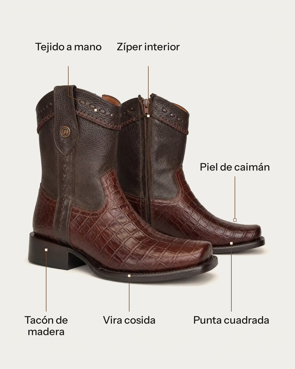 La Caudillo en Piel de Caimán Café