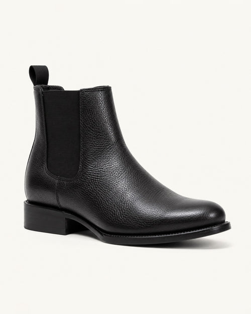 El Basalto en Piel Flotter Negro