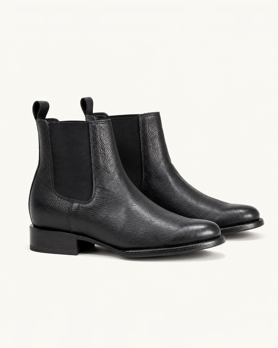 El Basalto en Piel Flotter Negro