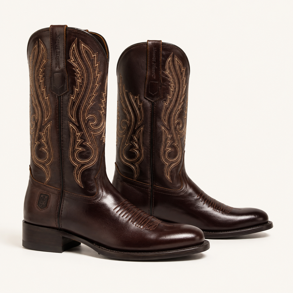Roper Chocolate Stirrup Boot — Nokota
